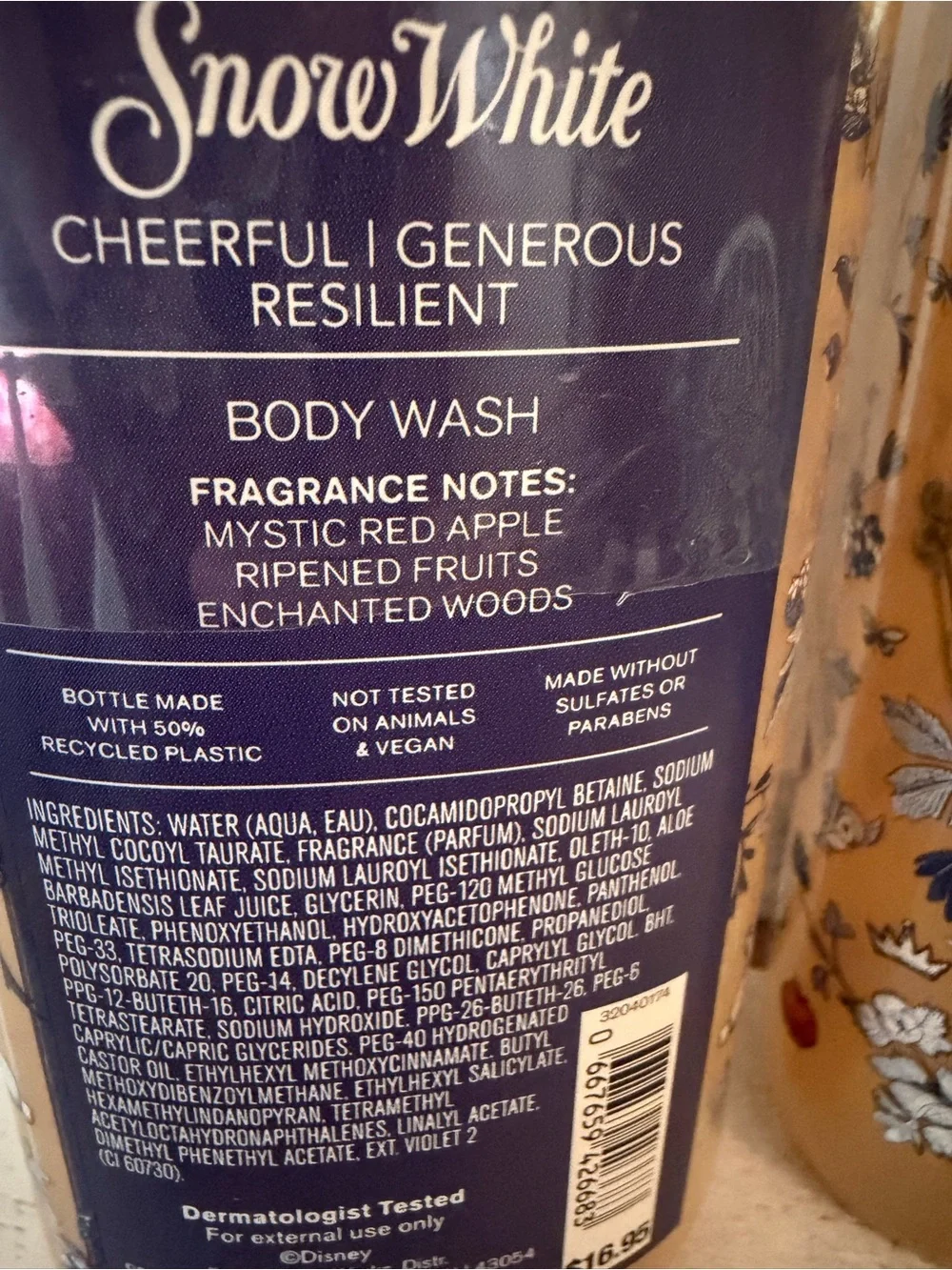 Bath & Body Works DISNEY PRINCESS SNOW WHITE Body Wash Shower Gel 10oz Set X2